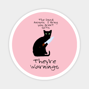 CAT WARNINGS Magnet